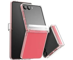 Dėklas Araree Nukin 360 do Samsung Galaxy Z Flip7 permatomas