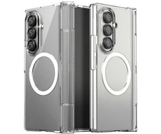 Dėklas Araree Nukin 360 M MagSafe Qi2 do Samsung Galaxy Z Fold7 permatomas