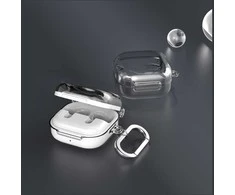 Araree Nukin dėklas, skirtas „Samsung Galaxy Buds 4“ / „Buds 4 Pro“, skaidrus