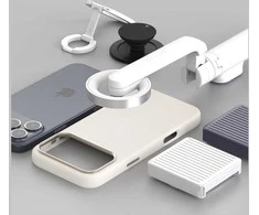 Dėklas Araree Typo Skin M MagSafe do iPhone Air juoda