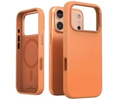 Dėklas Araree Typo Skin M MagSafe do iPhone 17 Pro oranžinė