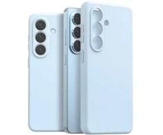 Dėklas Araree Typo Skin M MagSafe do Samsung Galaxy S26 Šviesiai mėlynas