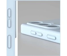Dėklas Araree Typo Skin M MagSafe do Samsung Galaxy S26 Šviesiai mėlynas