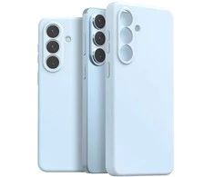 Dėklas Araree Typo Skin M MagSafe do Samsung Galaxy S26+ Šviesiai mėlynas