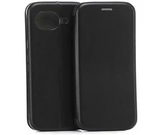 Beline magnetinis knygos dėklas, skirtas „Google Pixel 10A“, juodas