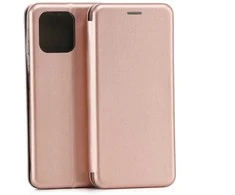 Dėklas Beline Book Magnetic do MOTO G67 Power 5G / G57 Power 5G rožinė-auksinė