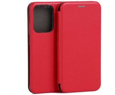 Dėklas Beline Book Magnetic Oppo Reno 14 red