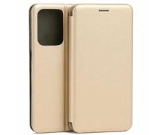 Beline Magnetinis knygos dėklas, skirtas „Samsung Galaxy A17 5G“, auksinis