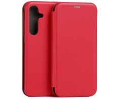 Dėklas Beline Book Magnetic Samsung Galaxy S25 FE red