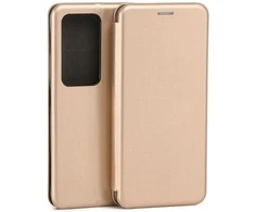 Dėklas Beline Book Magnetic do Xiaomi Redmi 15 5G auksinė