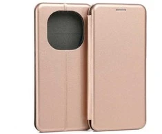 Beline Book Magnetic Xiaomi Redmi Note 14 Pro Plus 5G dėklas telefonui rožinio aukso spalvos/rosegold
