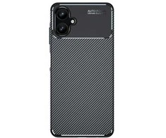 Dėklas Beline Carbon Armor skirtas Apple iPhone 17 juodos spalvos