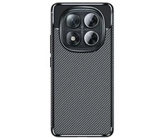 Hello Case Beline Carbon Armor Xiaomi Redmi Note 14 Pro 5G dėklas telefonui juodos spalvos/juodas