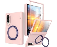 Dėklas Beline Hinge 360, skirtas Samsung Galaxy Z Fold8 Ultra, rožinis