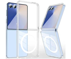 Beline MagFlex dėklas, skirtas Samsung Galaxy Z Flip8, permatomas