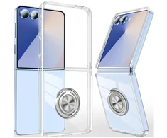 Dėklas Beline Ring do Samsung Galaxy Z Flip8 permatomas