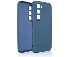 Dėklas Beline Silicone skirtas Infinix Hot 60 5G mėlynos spalvos