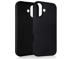 Dėklas Beline Silicone skirtas Apple iPhone 17 juodos spalvos