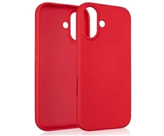 Dėklas Beline Silicone skirtas Apple iPhone 17 raudonos spalvos