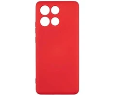 „Beline“ silikoninis dėklas, skirtas „Moto G86 Power 5G“, raudonas
