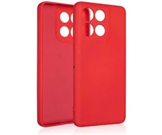 „Beline“ silikoninis dėklas, skirtas „Moto G86 Power 5G“, raudonas