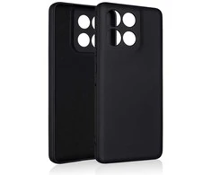 „Beline“ silikoninis dėklas, skirtas „Moto G86 Power 5G“, juodas