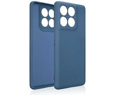 Dėklas Beline Silicone, skirtas Motorola Edge 60 Pro, mėlynos spalvos