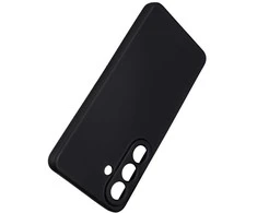 Dėklas Beline Silicone, skirtas Samsung Galaxy S26+, juodos spalvos