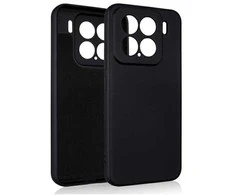 Dėklas Beline Silicone skirtas Xiaomi 15 juodos spalvos