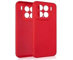 Dėklas Beline Silicone skirtas Xiaomi 15 raudonos spalvos