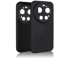 Beline Silicone Dėklas Xiaomi 17 Ultra juodos spalvos