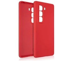 Beline Silicone Infinix Hot 50 Pro+ Dėklas raudonos spalvos