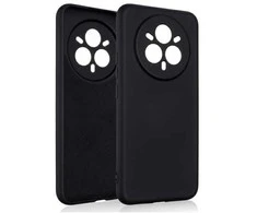 Beline Silicone Realme 14 Pro+ Dėklas juodos spalvos