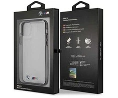 Apple iPhone 12 Mini BMW dėklas Sandblast (BMHCP12SMBTOK) skaidrus