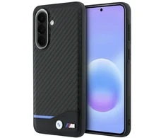 Dėklas BMW M Carbon do Samsung Galaxy A37 5G juoda