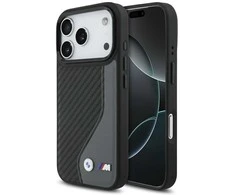BMW M Carbon logotipo „MagSafe“ dėklas, skirtas iPhone 17 Pro – grafito spalvos