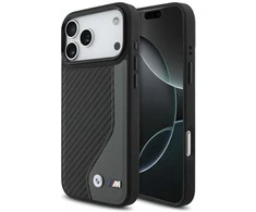 BMW M Carbon logotipo „MagSafe“ dėklas, skirtas „iPhone 17 Pro Max“ – grafito spalvos