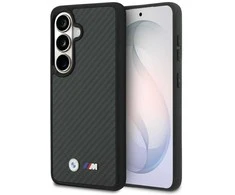 BMW M Kevlar logotipo MagSafe dėklas, skirtas Samsung Galaxy S26, juodas