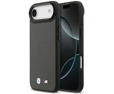 BMW M Kevlar Matt MagSafe dėklas skirtas Apple iPhone Air juodos spalvos