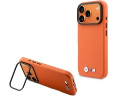 Dėklas BMW M Metal Logo MagSafe Case for iPhone 17 Pro - Oranžinis