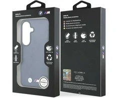 Dėklas BMW M Metal Logo MagSafe Samsung Galaxy S26 navy
