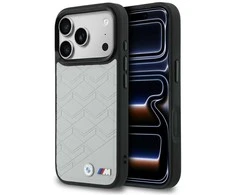 Dėklas BMW M Shape Logo MagSafe Case for iPhone 17 Pro Gray