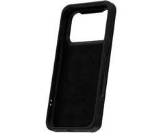 „4smarts E-Ink“ dėklas su NFC Qi2 ekranu, skirtas „iPhone 17 Pro“, juodas
