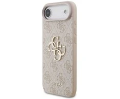 Dėklas Guess 4G Big Logo skirtas Apple iPhone 17 Air rožinės spalvos
