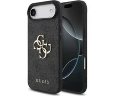 Dėklas Guess 4G Big Logo skirtas Apple iPhone 17 Air juodos spalvos