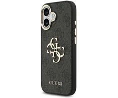 Dėklas Guess 4G Big Logo skirtas Apple iPhone 17 juodos spalvos