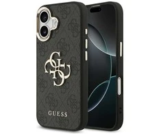 Dėklas Guess 4G Big Logo skirtas Apple iPhone 17 juodos spalvos