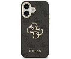 Dėklas Guess 4G Big Logo skirtas iPhone 17 juodos spalvos