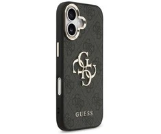 Dėklas Guess 4G Big Logo skirtas Apple iPhone 17 juodos spalvos