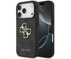Dėklas Guess 4G Big Logo skirtas Apple iPhone 17 Pro juodos spalvos